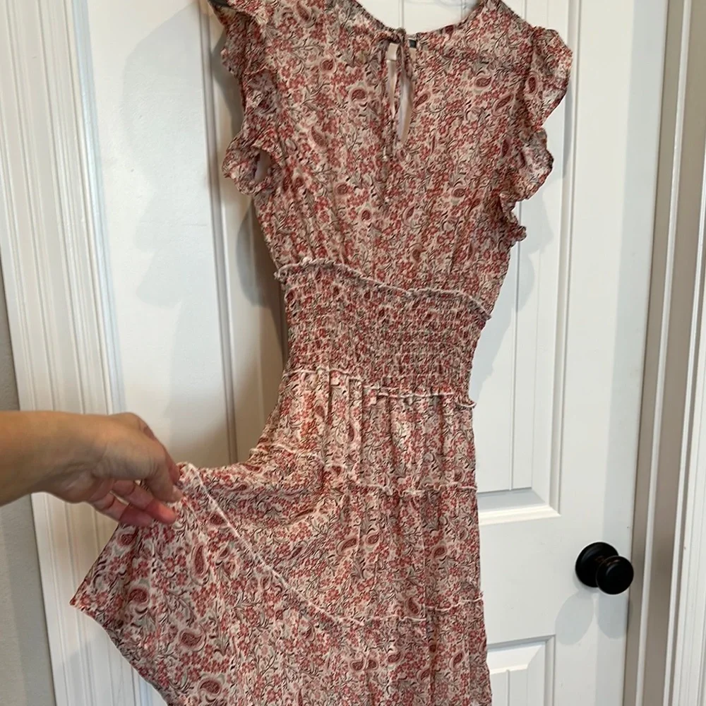 Floral Ruffle Dress - Picture 9 of 11